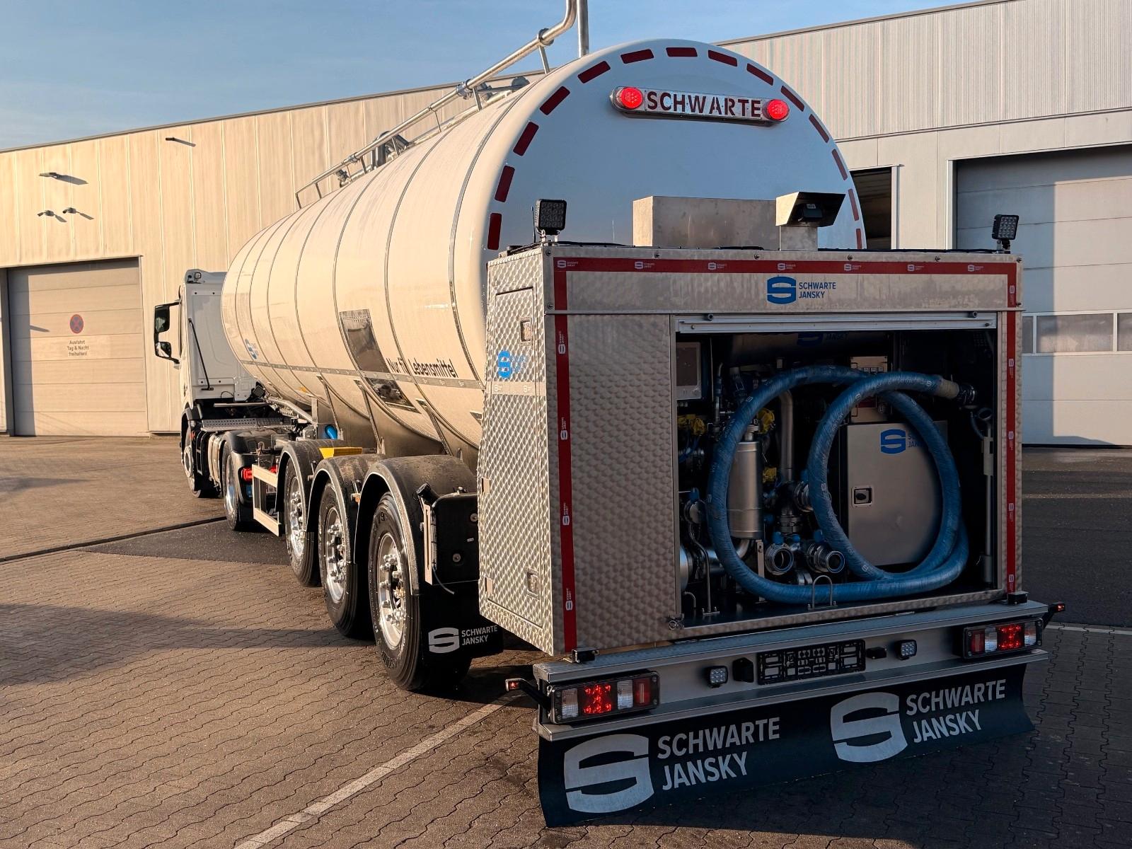 Andere SJ AKKU Tiger Sammelauflieger 28 m³