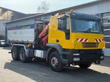Iveco Stralis AT260T44 6x4 Kipper Kran Palfinger 16052