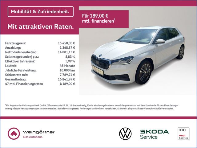 Fabia 1.0 TSI Tour, LED, Navi, ACC, Business, AH