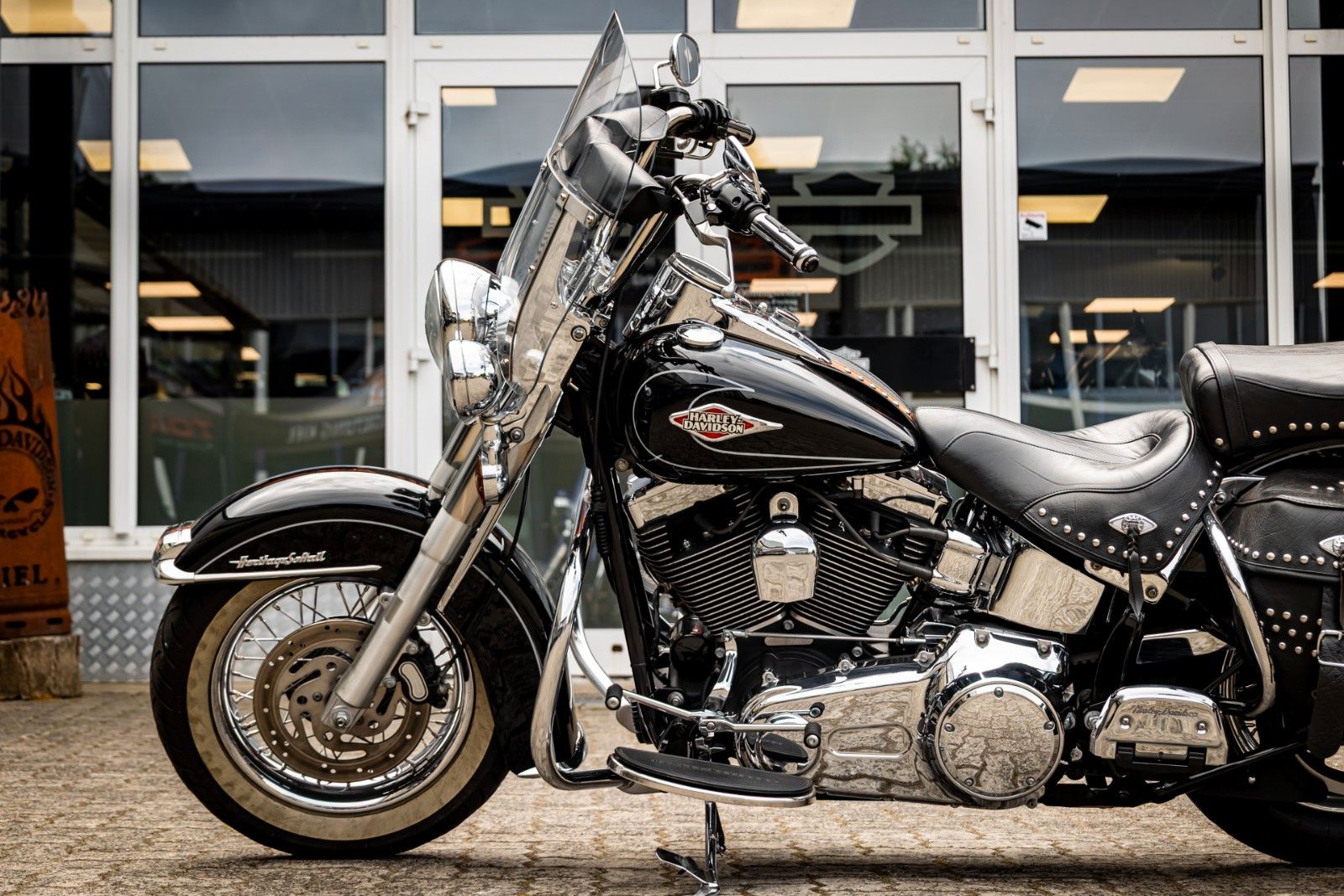 Fahrzeugabbildung Harley-Davidson Heritage Classic FLSTC 96cui - Remus -