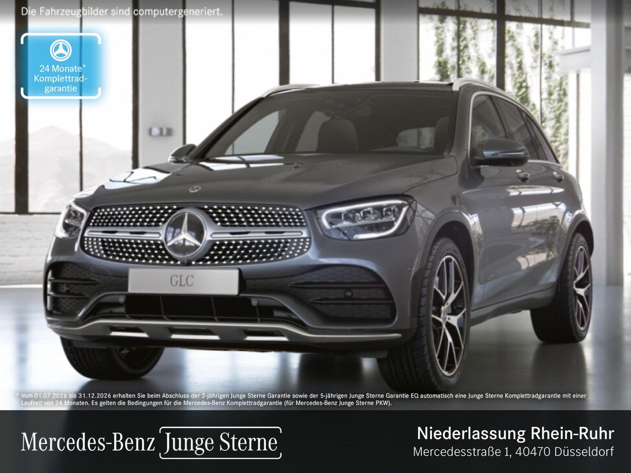 Mercedes-Benz GLC 300 e AMG MBUX Navi Dist Pano AIR LED Sound foto 1