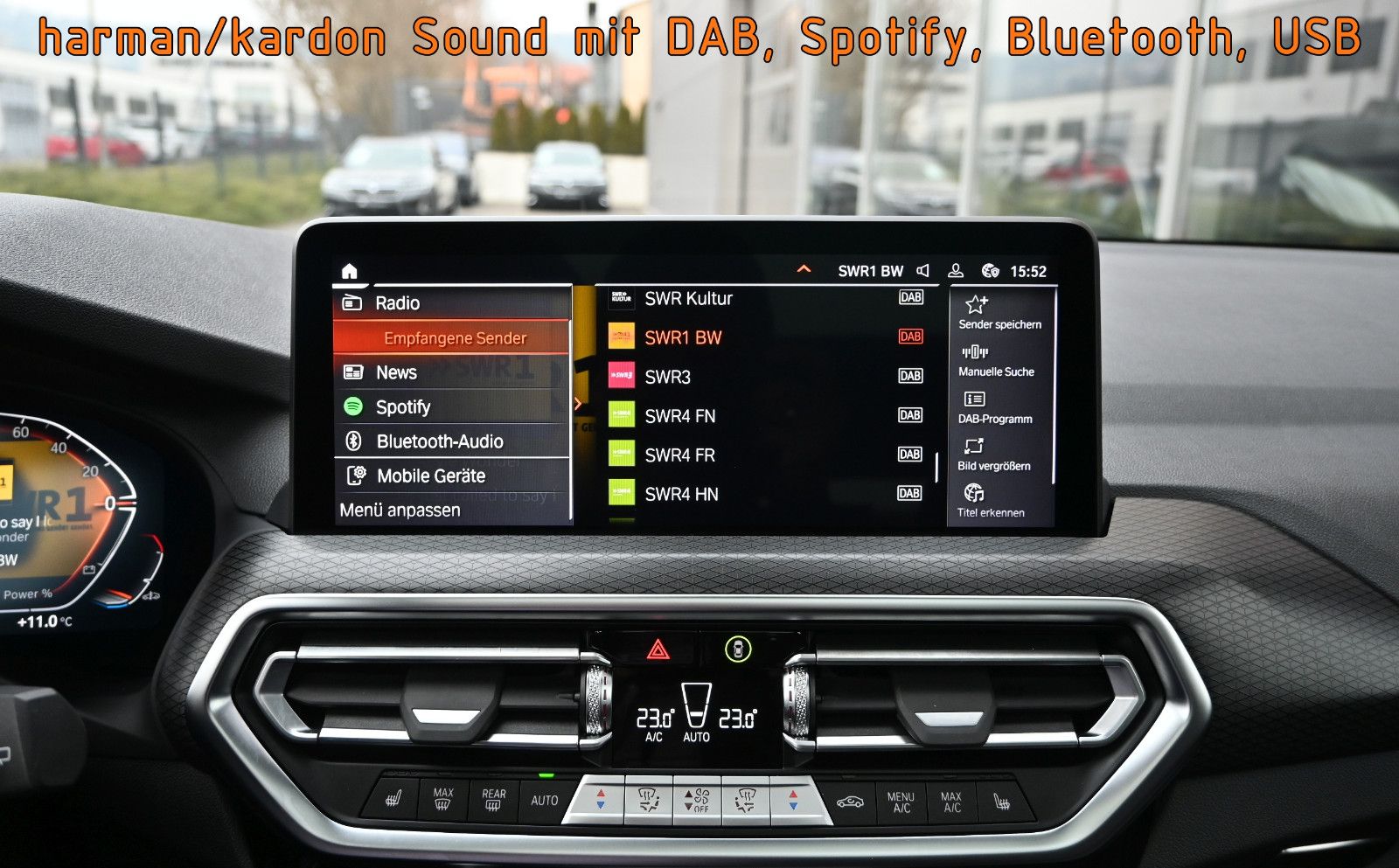 Fahrzeugabbildung BMW X3 xDr30d M SPORT °UVP 95.500€°ACC°AHK°HUD°STHZG