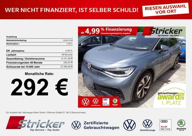 Volkswagen ID.5 Pro Performance 150/77 292,-ohne Anzahlung