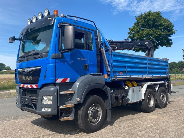 MAN TGS 26.440 Allrad HIAB Kran mit Funk Lift-Lenk