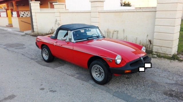 MG Mg MGB Roadster 1.8cc certif. ASI CON CRS