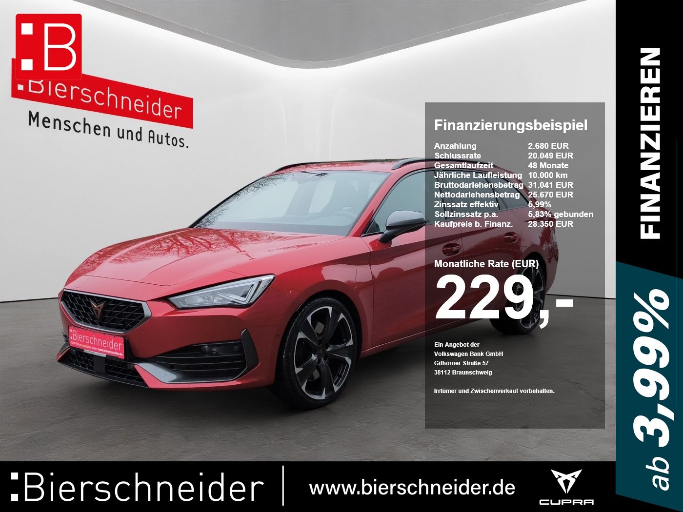 Cupra Leon SP 2.0 TSI DSG 4Drive VZ LED NAVI PANORAMA