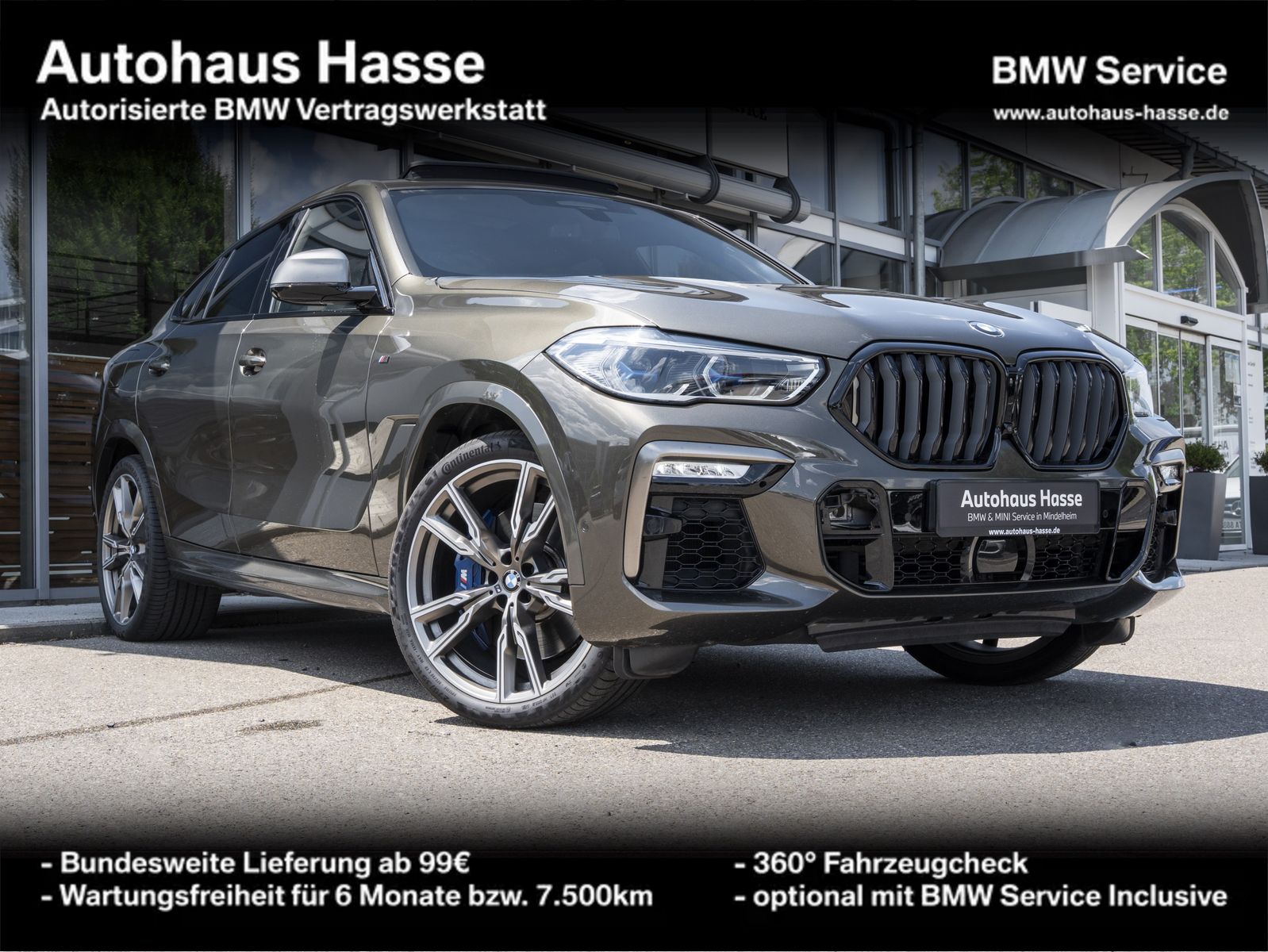 BMW X6 M50i +22Z DAPro 360° PANO STANDHZ AKTIVLENK
