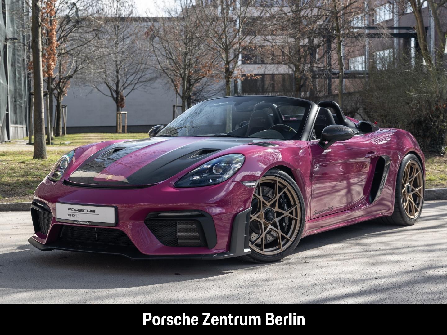 Porsche Boxster 718 Spyder RS Liftsystem-VA Weissach-Paket BOSE