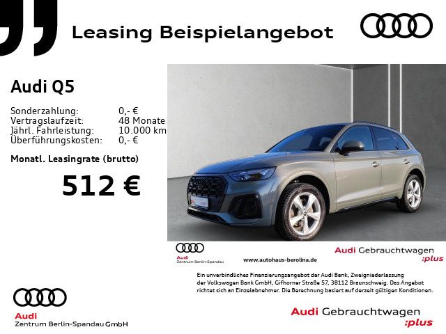 AUDI Q5 45 TFSI qu. S line S tronic *PANO*360°*NAV+*