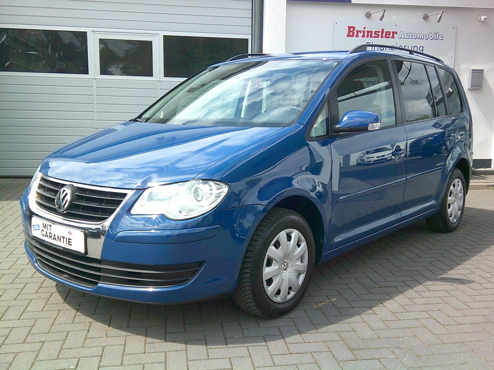 Volkswagen Touran 1.6 United  1.HANDNAVI,PDC,AHK,SHZ,STANDH