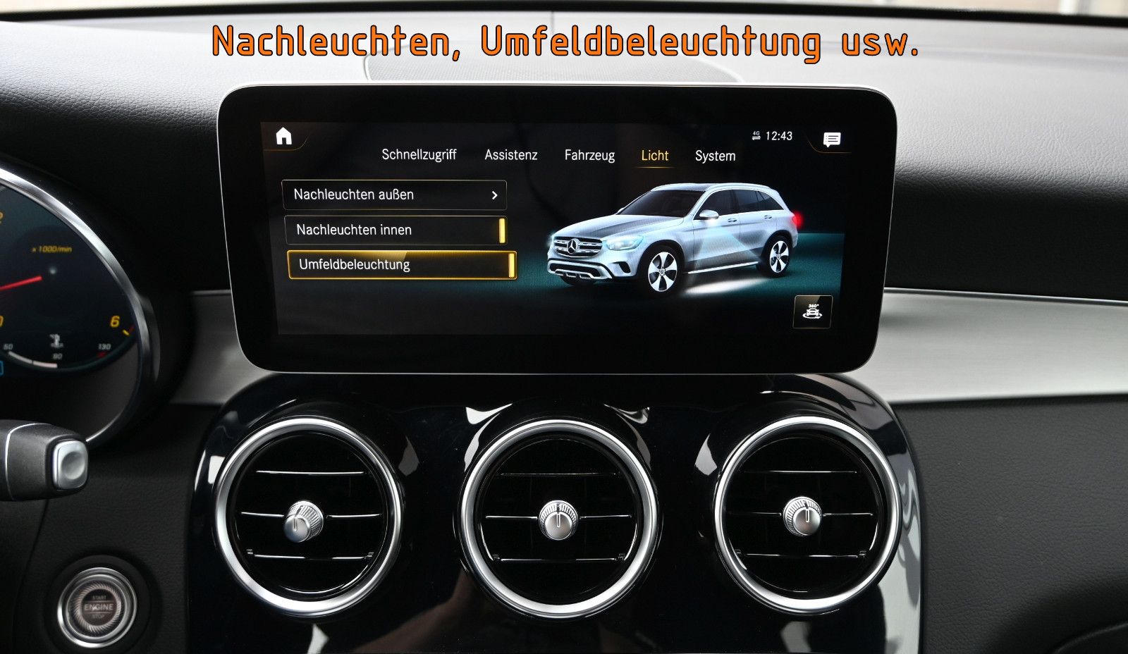 Fahrzeugabbildung Mercedes-Benz GLC 400 d 4MAT. AMG LINE Int. °ACC°AHK°AIRMATIC°