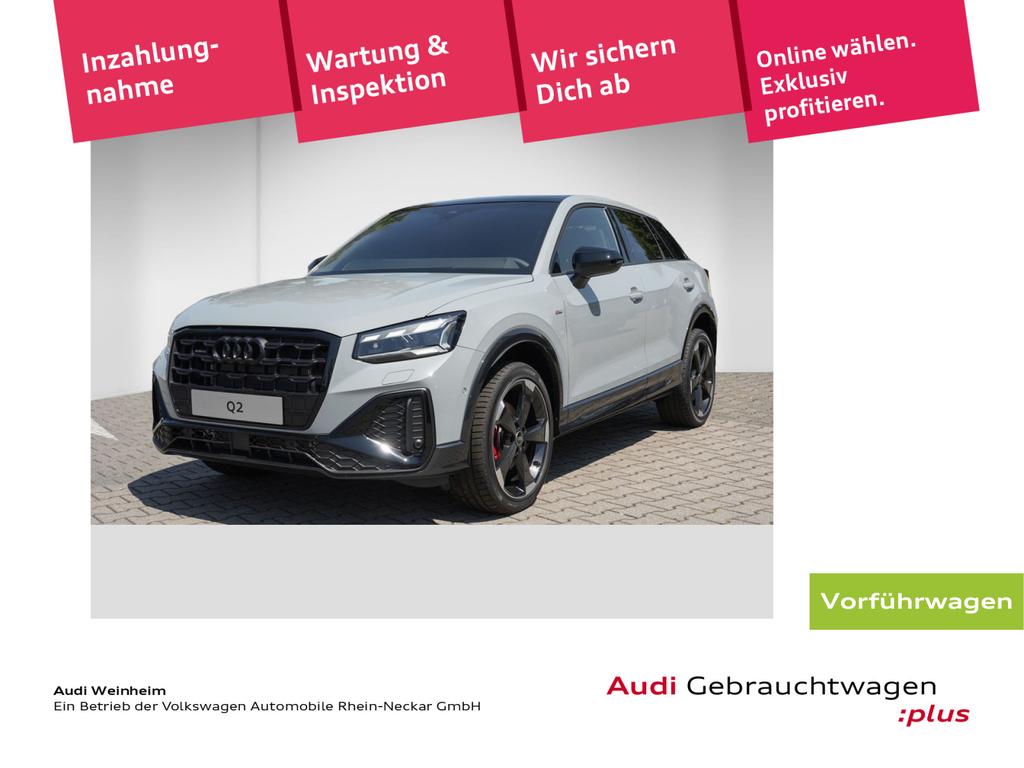 Audi Q2 40 TFSI quattro S line AHV Pano LED uvm 2025