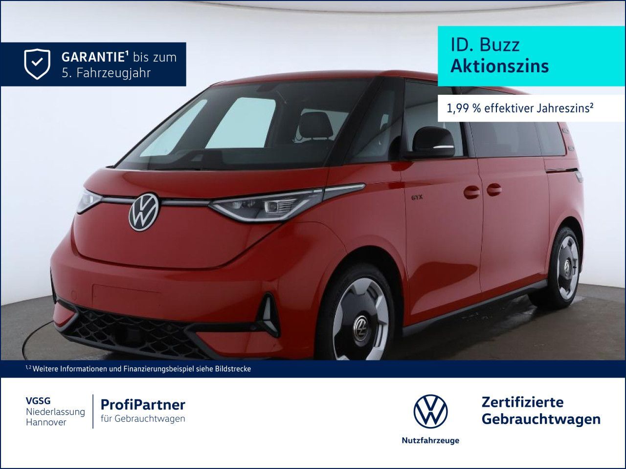 Volkswagen ID. Buzz GTX Lang 4Motion AHK Navi