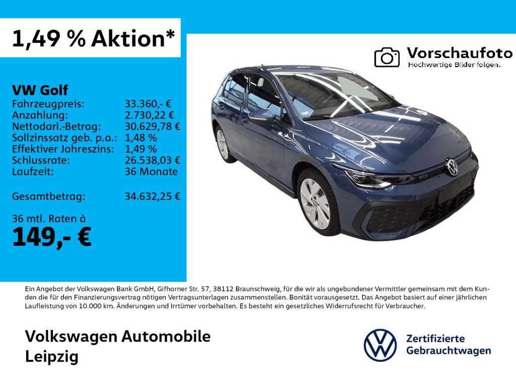 Volkswagen Golf GTE*ACC*Navi*HuD*APP*5J.-Garantie*Einparkh.