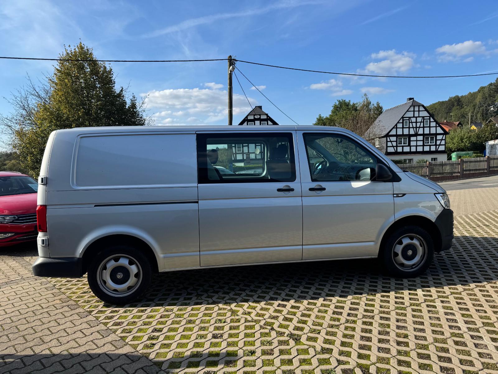 Volkswagen T6 Transporter lang DOKA 5-Sitzer LKW LED AHK