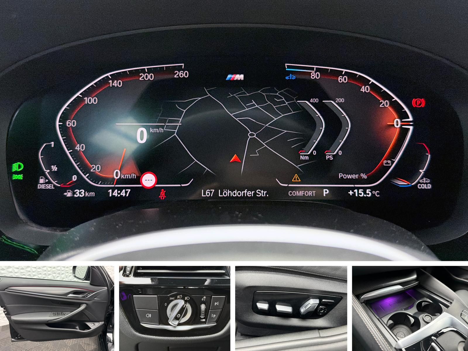 Fahrzeugabbildung BMW 520d M-PAKET/LASER/ACC/PANO/HUD/HIFI/RCAM/KEYLES