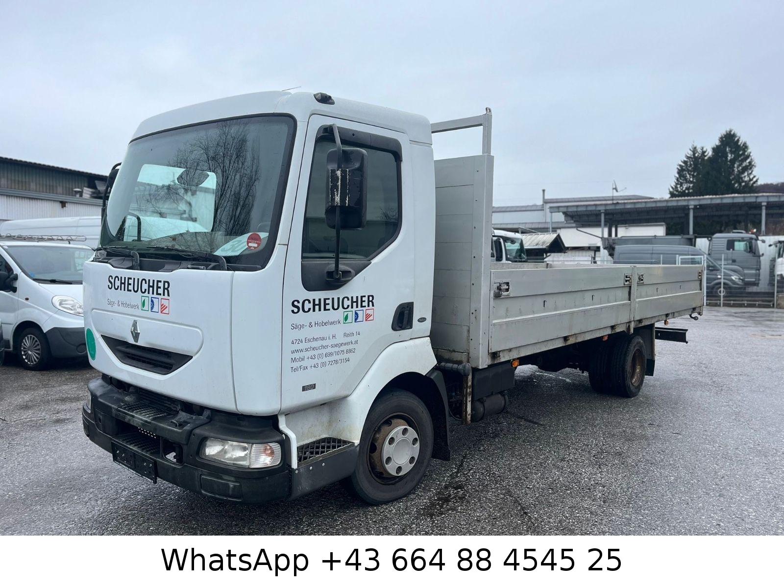 Renault Midlum 180.08 B Pritsche 6m lang *2001*