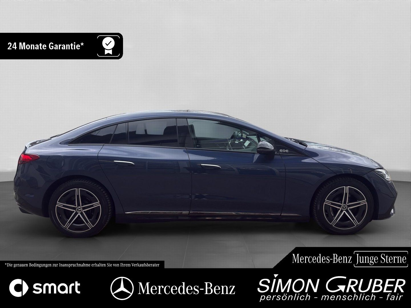 Fahrzeugabbildung Mercedes-Benz EQE 350 Edition AMG AHK WP Burm DigiL Mod 2024