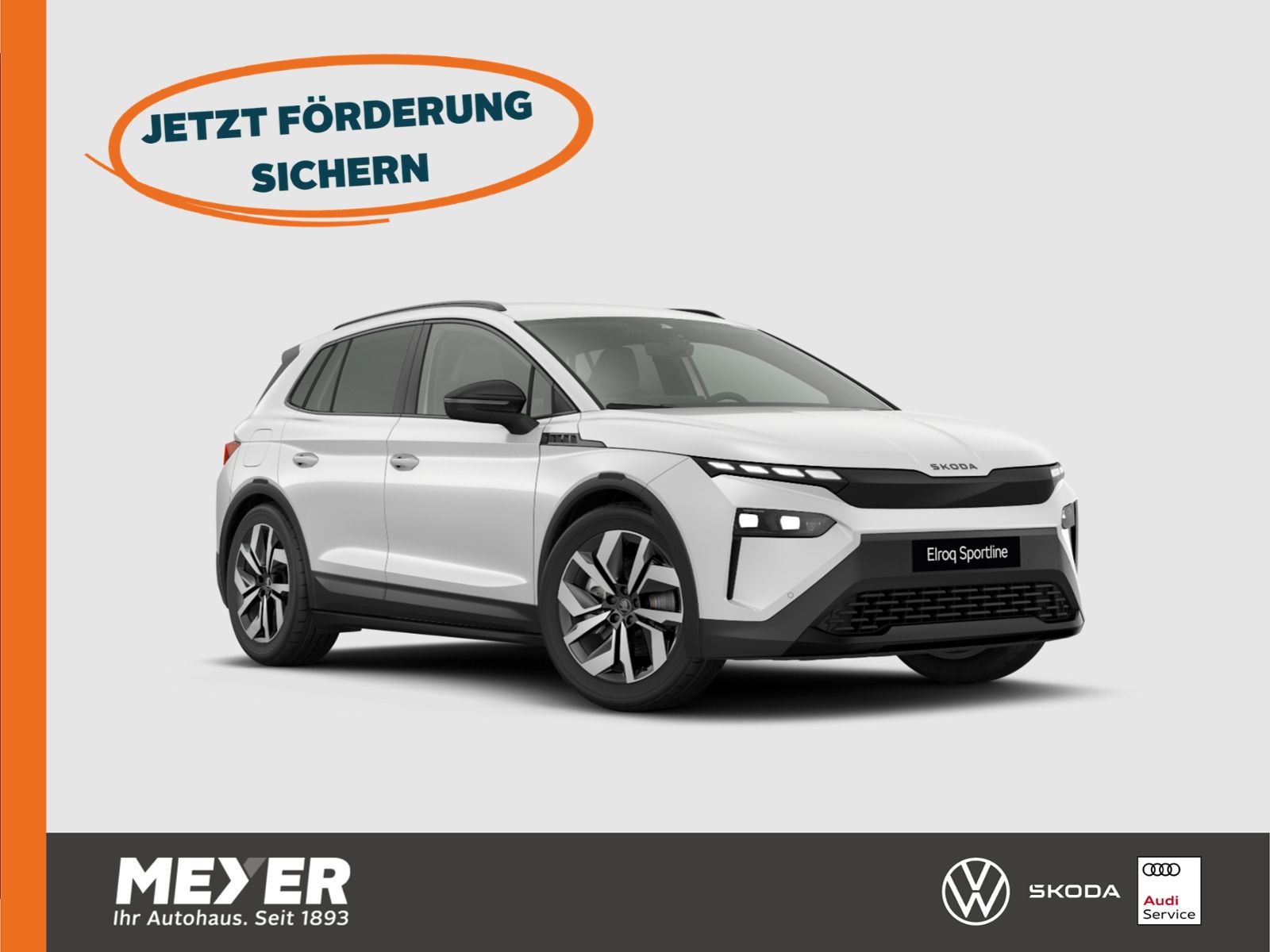 Fahrzeugabbildung SKODA Elroq 85 Sportline *AHK, Wärmepumpe, Matrix-LED,