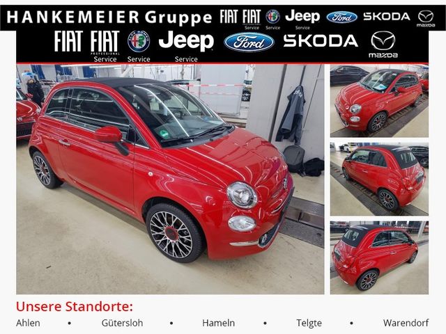 Fiat 500C 1.0 GSE HYBRID (RED) 51 KW (70 PS) - Navi