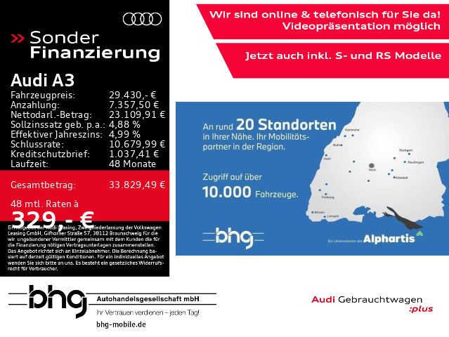 Audi A3 Sportb. 40 TFSI 150 kW S tronic imagem 2