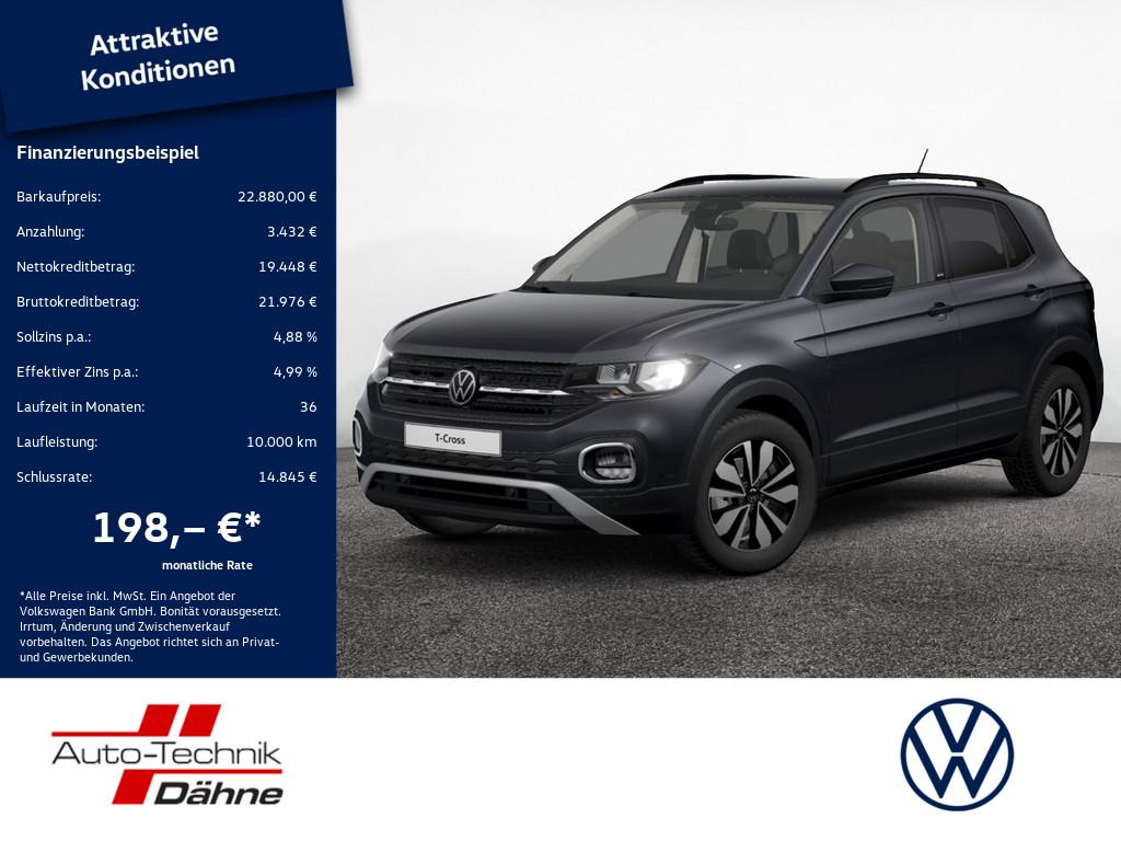 Volkswagen T-Cross 1.0 TSI Move DSG KLIMA PDC SHZ NAVI
