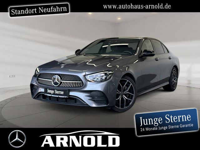 MERCEDES-BENZ E 220 d AMG-Line DISTRONIC PanoD. AHK Standhzg.