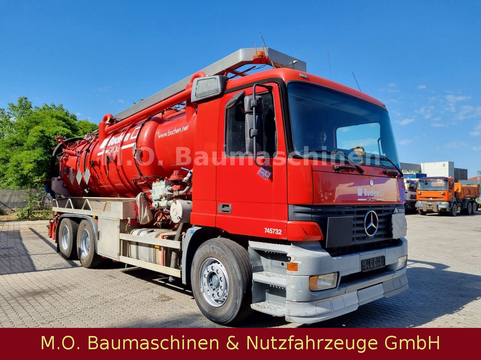 Fahrzeugabbildung Mercedes-Benz Actros 2640 / 6-Zyl. / 3-Achser  / Saugwagen