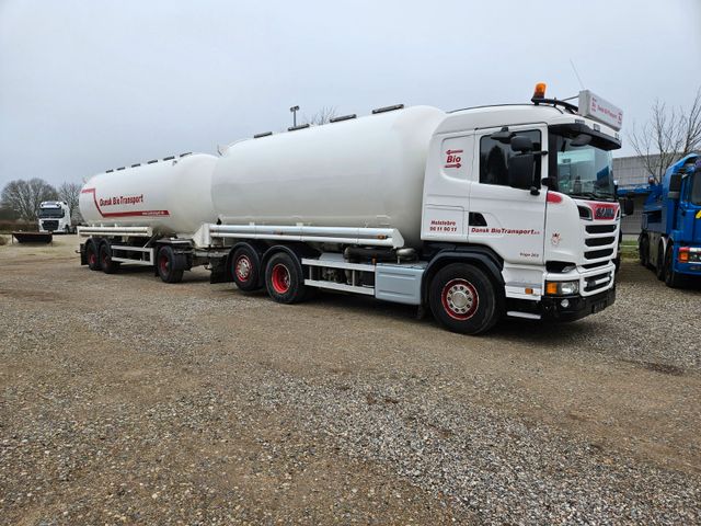 Scania R520 6x2 //V8// Silo - Pellets // 26.000 liter