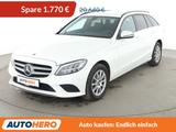 Mercedes-Benz C 180 T Aut.*NAVI*PDC*SHZ*TEMPO* - weiße Mercedes-Benz C 180