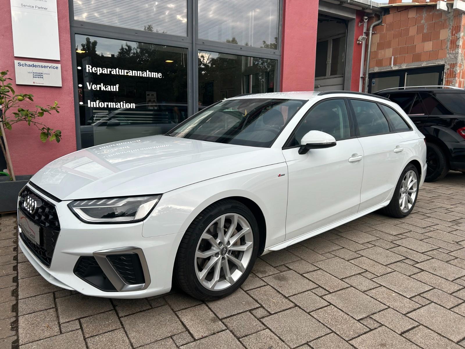 Audi A4 Avant 40 TDI quattro S line Navi DSG AHK LED