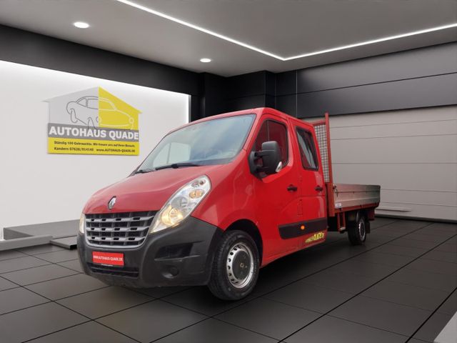 Renault Master DoKa L3H1 3,5t 3 AHK Stahlpritsche Servic