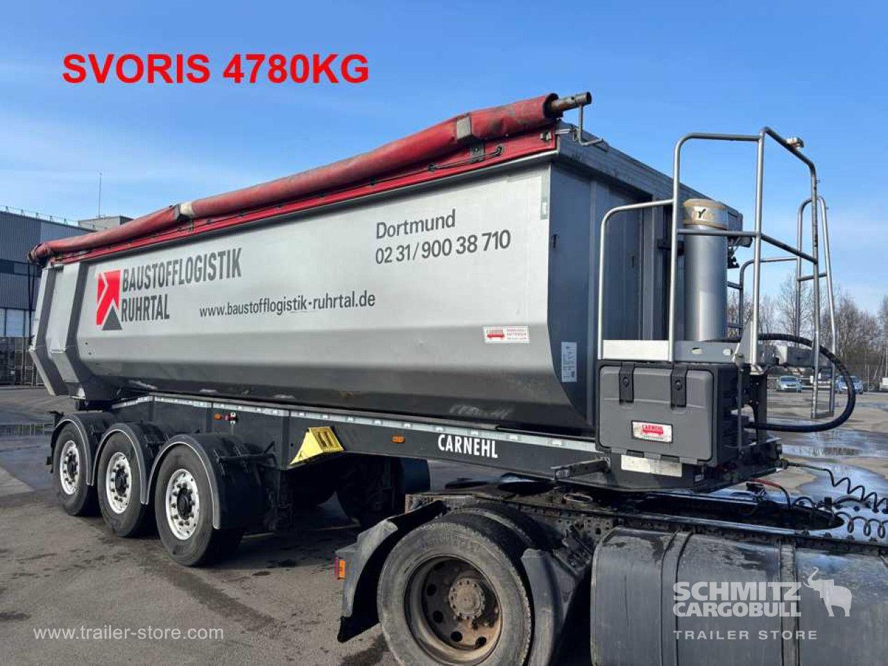 Carnehl Tipper Alu-square sided body 24m³