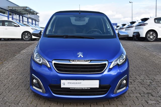 Peugeot 108 TOP Style -- 5TÜRIG-KLIMA-FALTDACH-CARPLAY