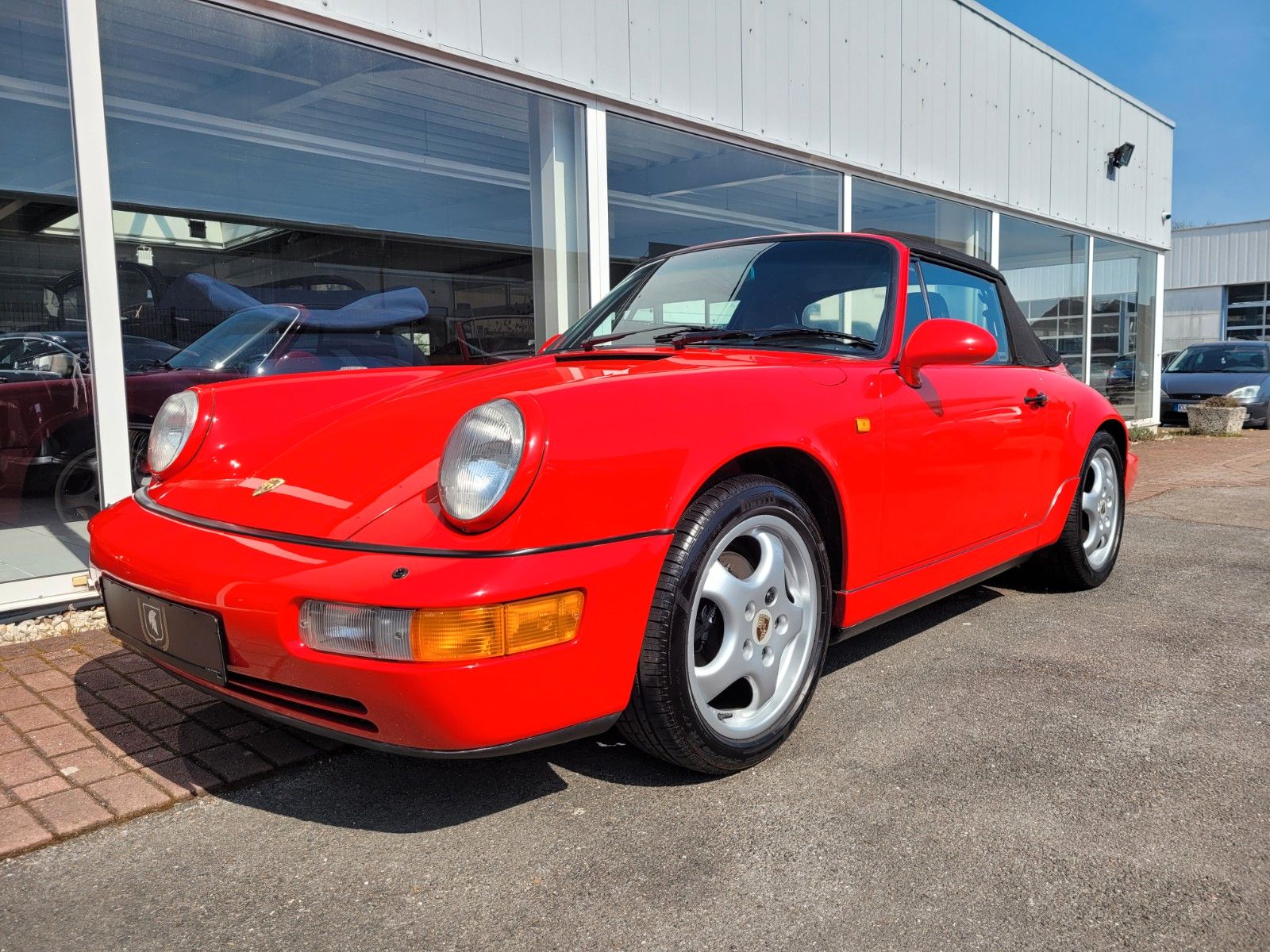 Fahrzeugabbildung Porsche 964 Cabrio/2. Hand/Deutsch/Schalter+Sammlerzust.