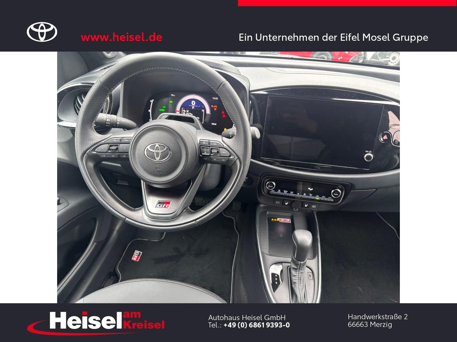 Toyota Aygo X 1,5 Hybrid GR Sport/Premium-Canvas-Faltda
