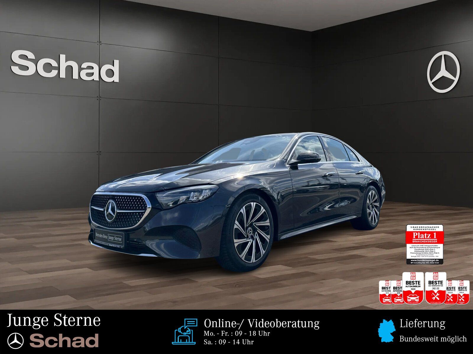 Mercedes-Benz E 200 AVANTGARDE PANO-DACH+LED+KAMERA+ASSIST+SHZ