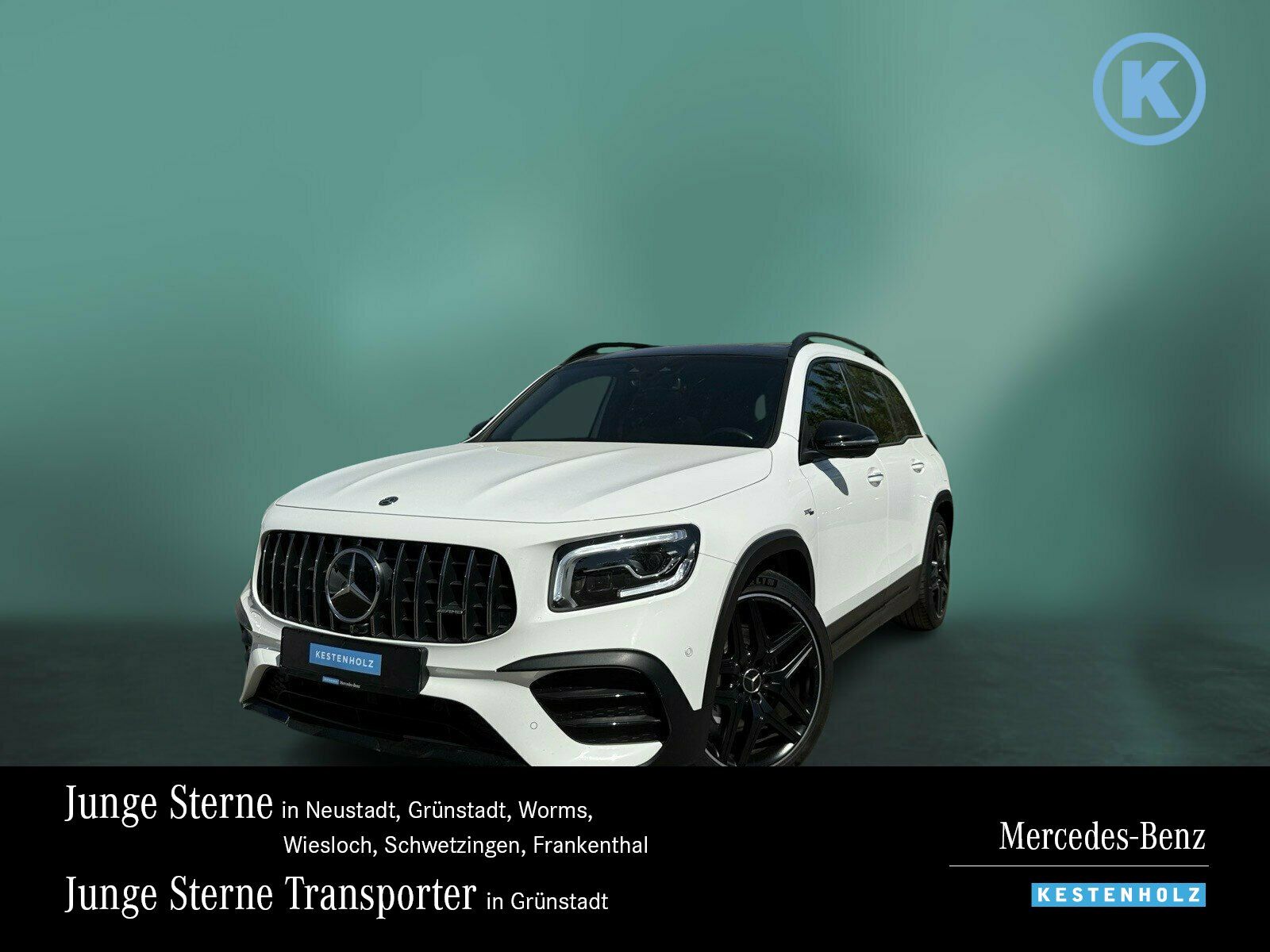 MERCEDES-BENZ GLB 35 AMG 4M NIGHT+DISTR+PANO+360+MLED+KEYL+SHZ