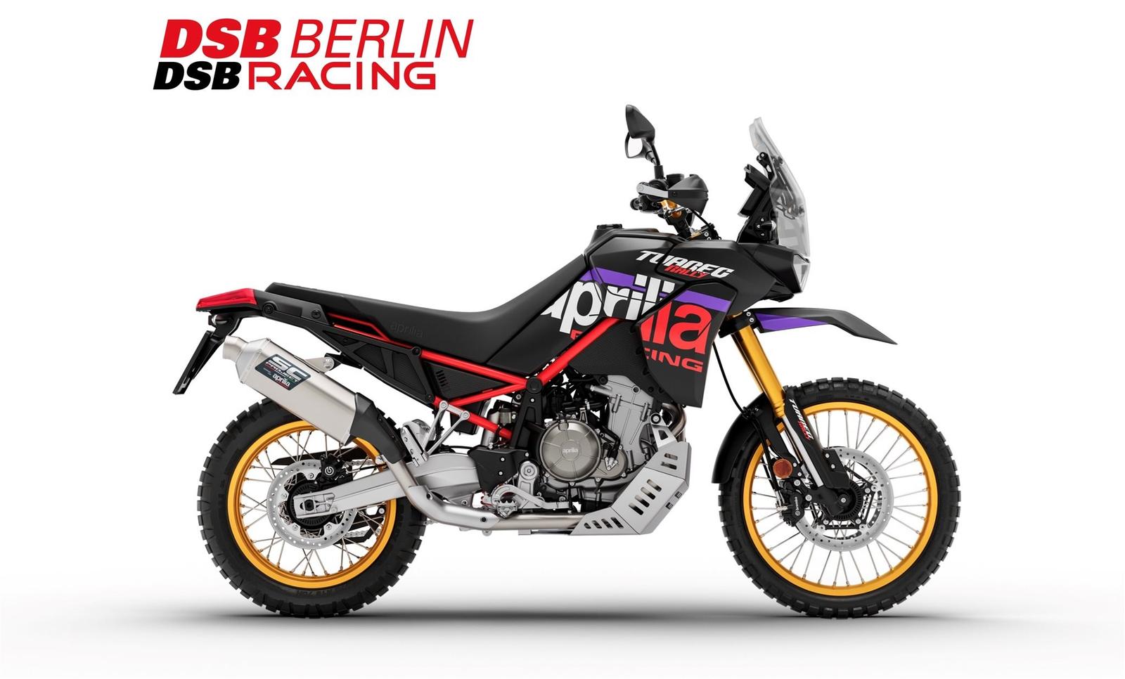 Aprilia Tuareg 660 Rally E5+ von DSB Berlin / Aktion