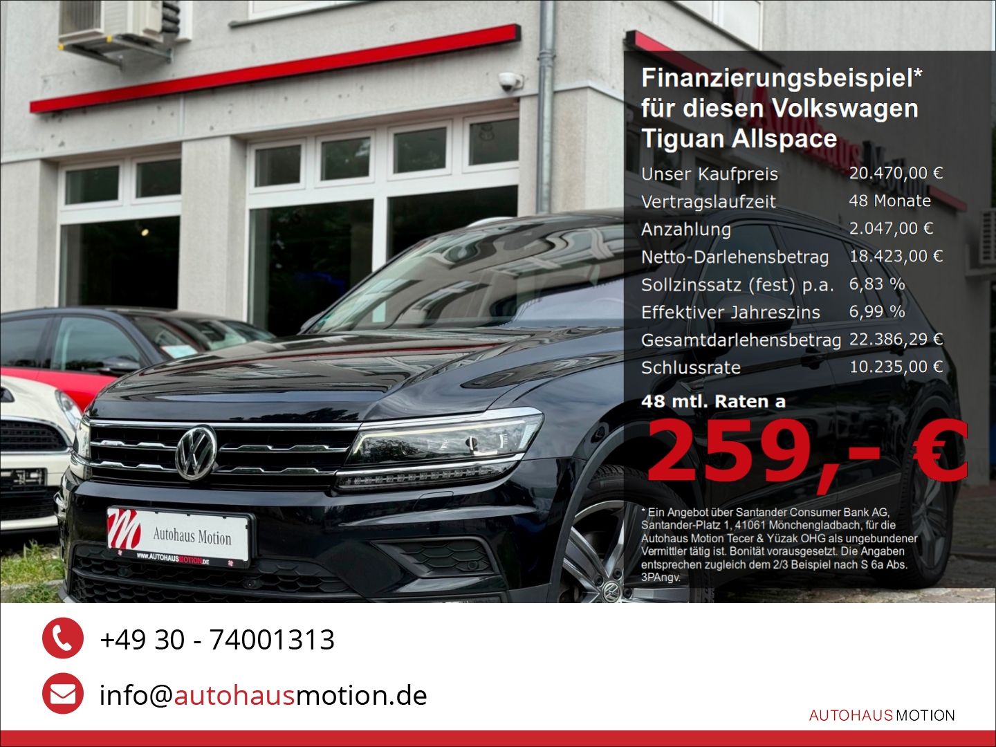 Volkswagen Tiguan Allspace Comfortline 4Motion 2.0 TSI