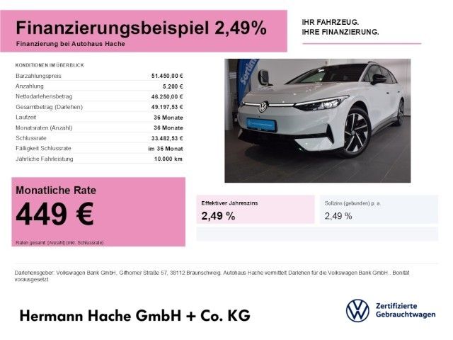Volkswagen ID.7 Tourer Pro NAVI SHZ KAMERA AHK Klima Navi foto 1