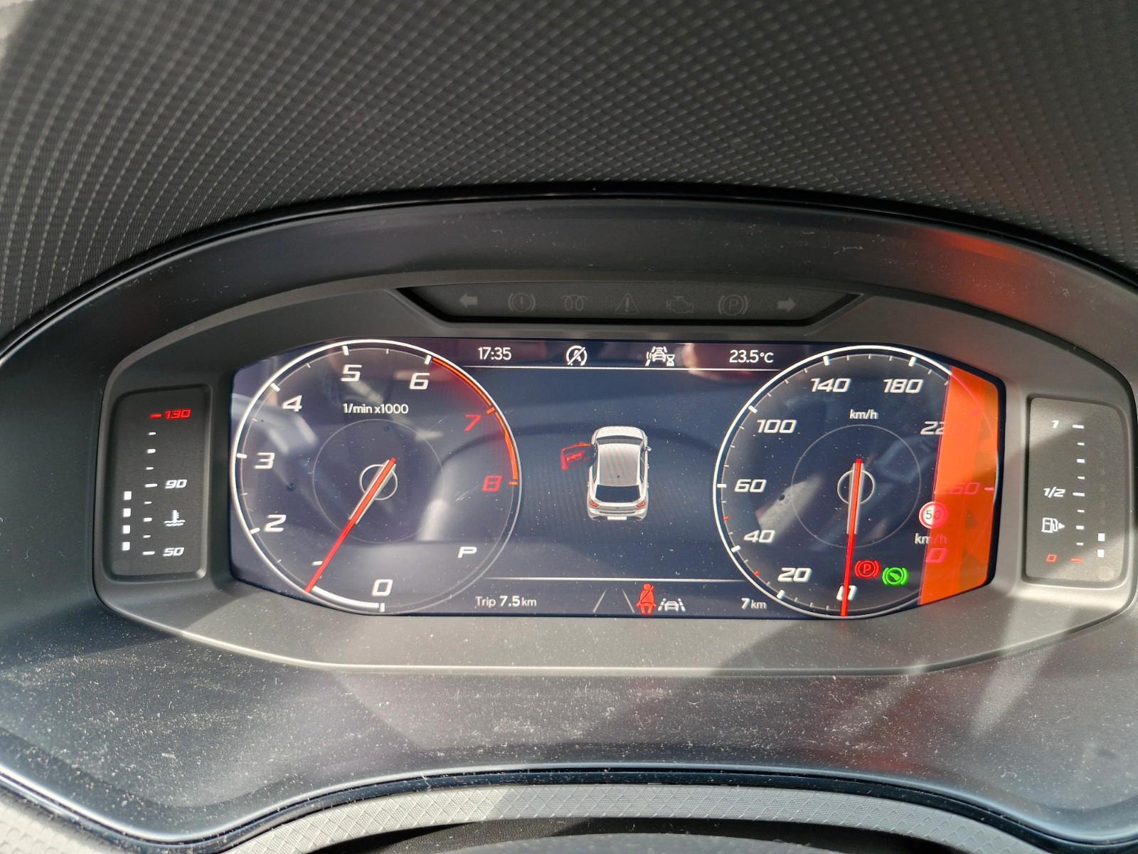 SEAT Ibiza 1.0 TSI 85 kW FR DSG LED 17 Zoll Navi, миниатюра 10