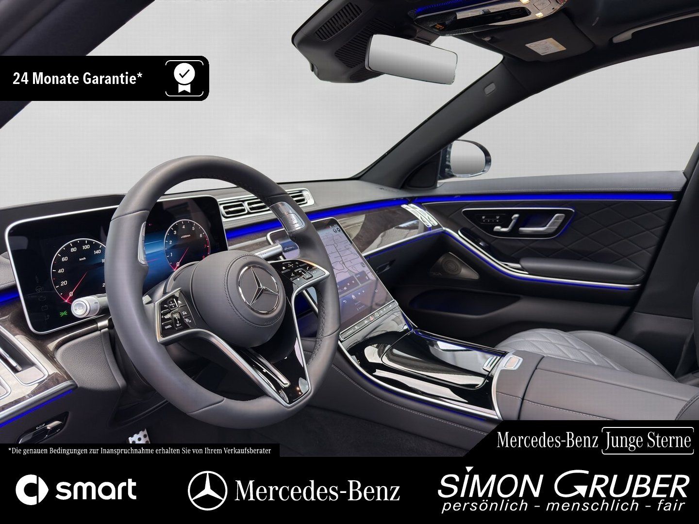 Fahrzeugabbildung Mercedes-Benz S 580 4M L AMG Night First-Class Executive Chauf