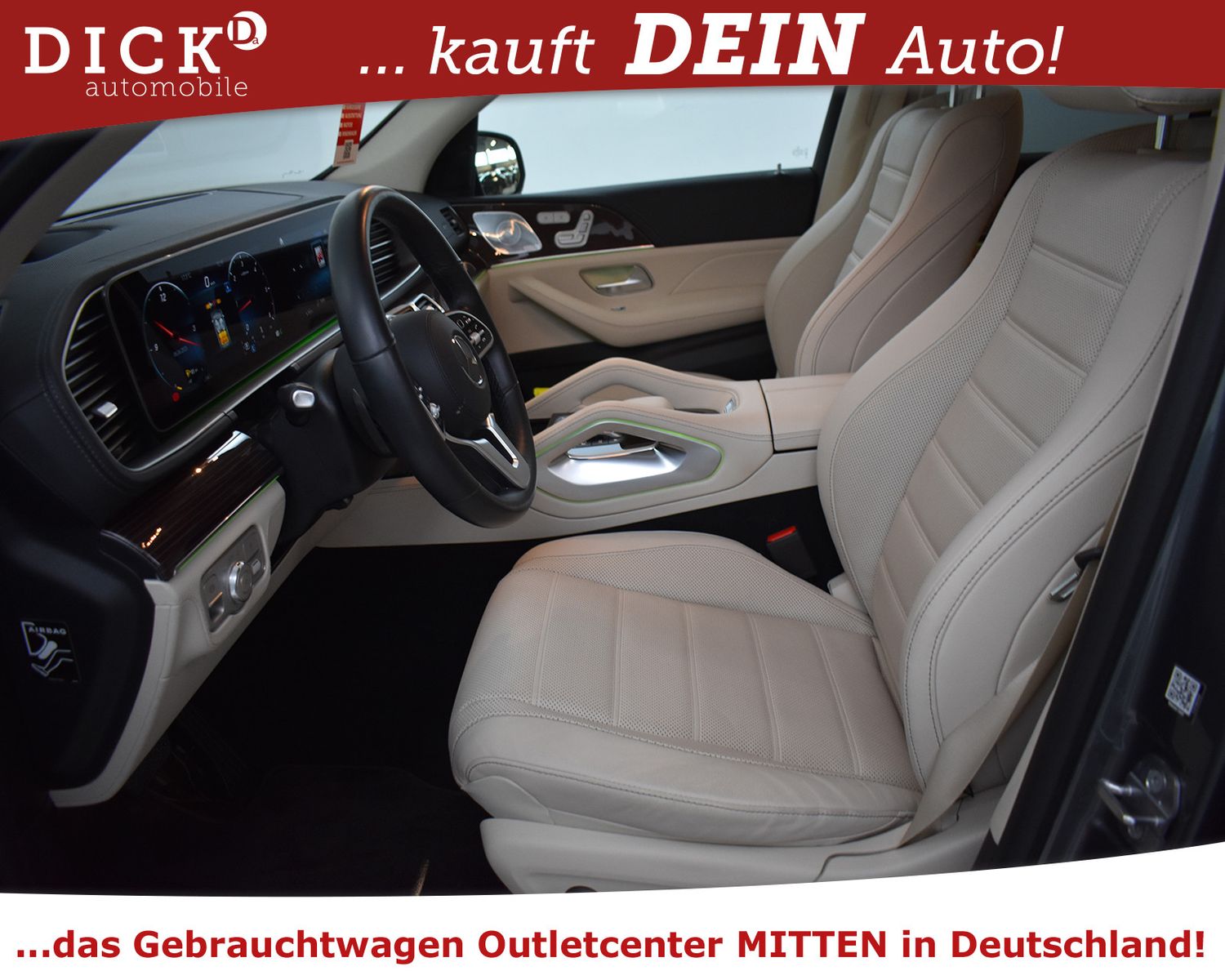 MERCEDES-BENZ GLE 350d 4M 2X AMG Line NIGHT+LED+HEAD+BURM+360+ - Image 11