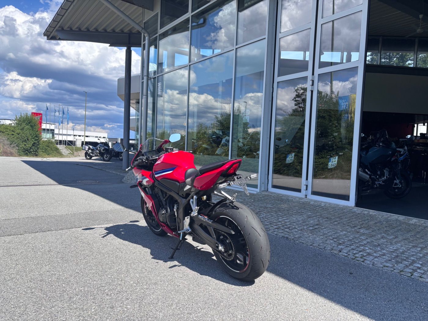 Fahrzeugabbildung Honda CBR 650 R, Quickshifter, Kurzer KZH,