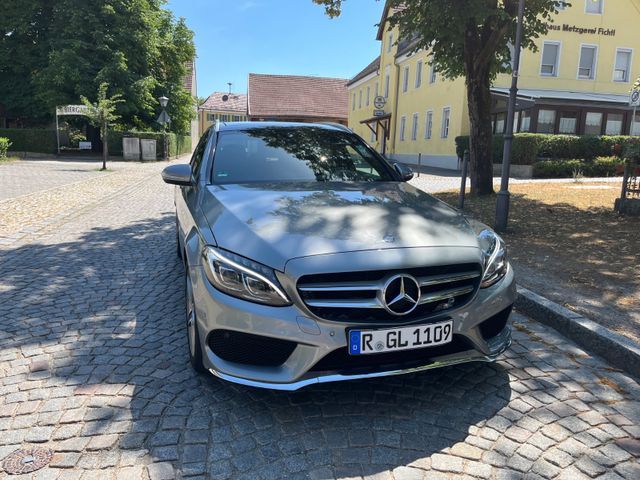 MERCEDES-BENZ C 220 d T AMG Line Autom. Pano LED Head Up AHK 