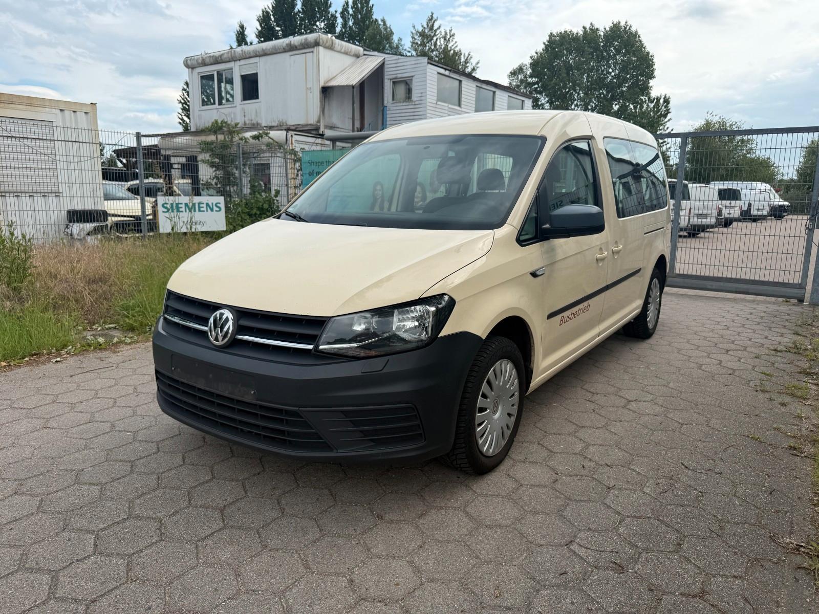 Volkswagen Caddy Maxi-7 Sitze-Rollstuhl-COC-TÜV-TOP