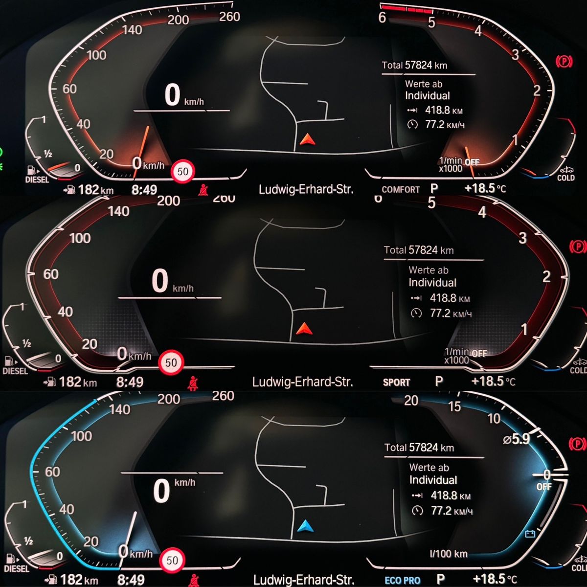 Fahrzeugabbildung BMW 320d HUD DAB Laser Komfort Alarm Fernlichtassist