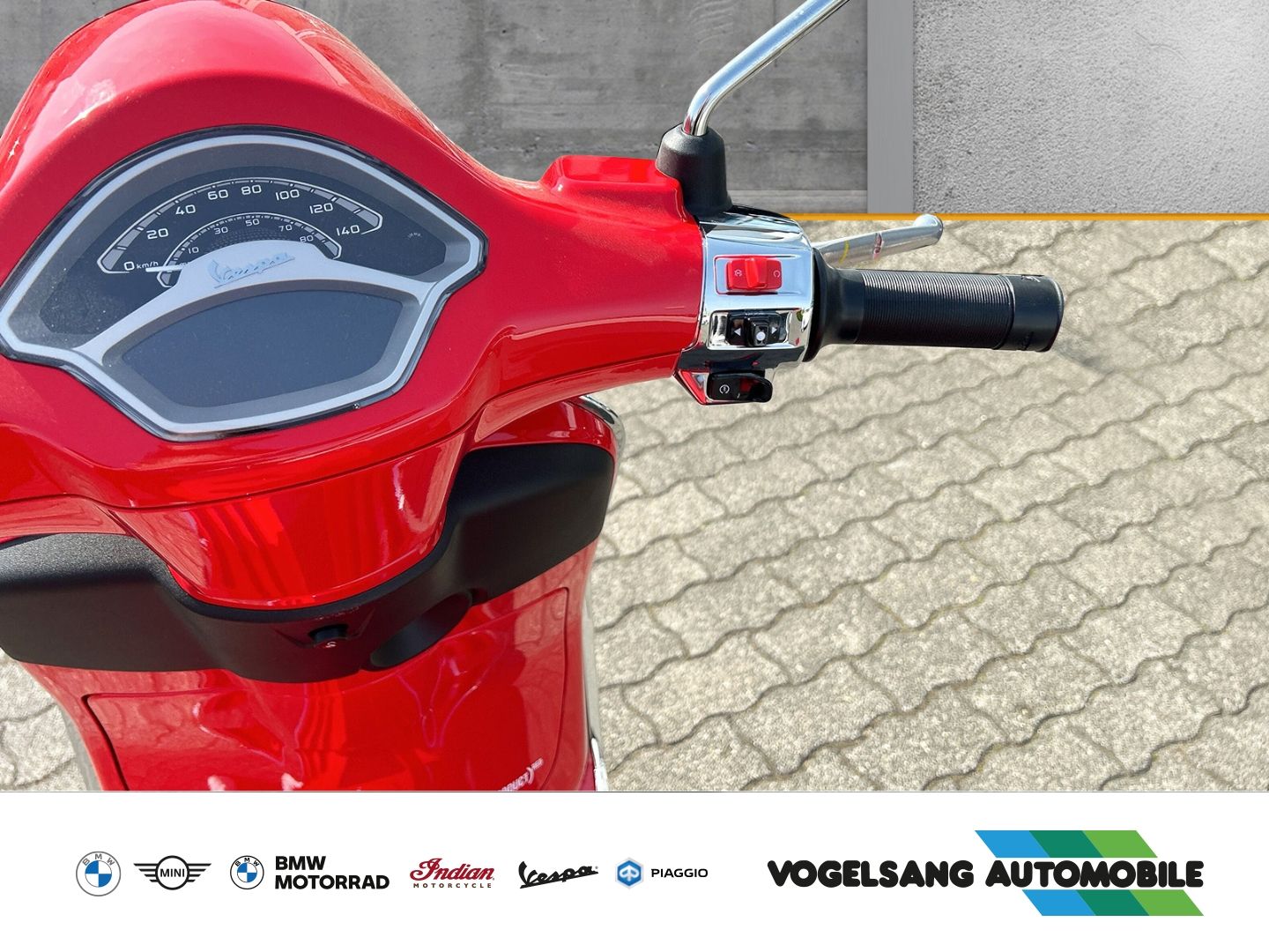 Fahrzeugabbildung Vespa Primavera 50 Product RED, Sondermodell, I-Get, V