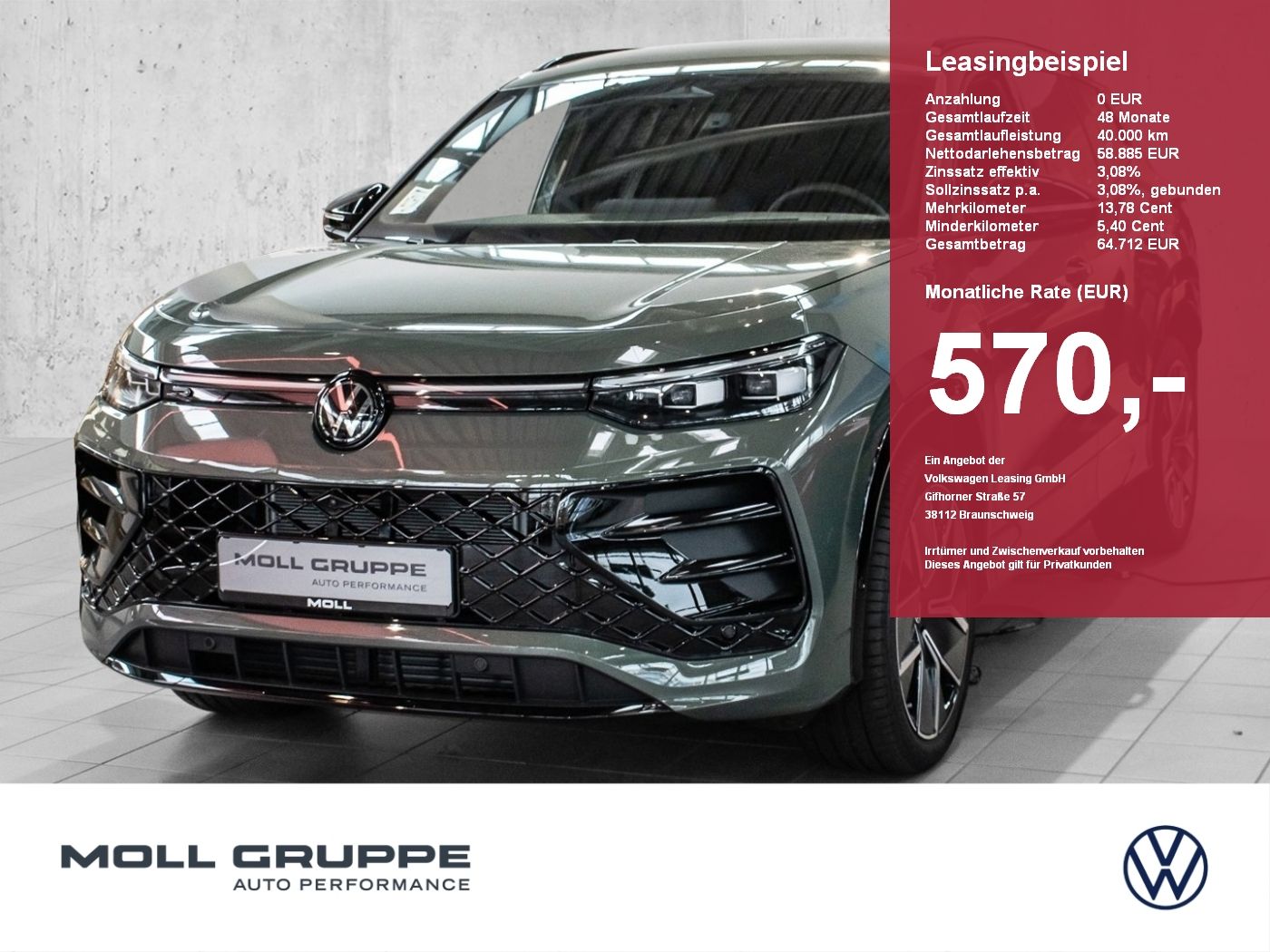 Volkswagen Tayron R-Line 2.0 l TSI OPF 4MOTION DSG 360 ACC